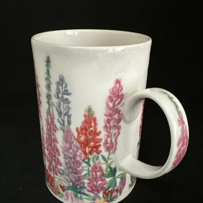 Glyndebourne by Helen Sandiford Dunoon Fine Bone China Mugs Spring Flowers set 1