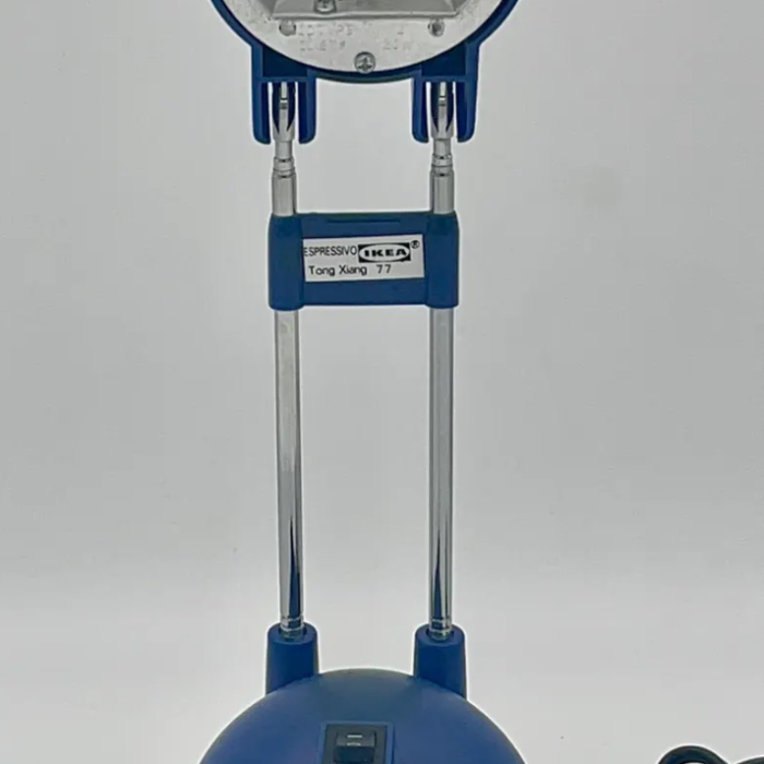 IKEA espressivo desk lamp  Vintage IKEA ESPRESSIVO blue Telescopic halogen desk lamp  Espressivo Ikea extending accent lamp
