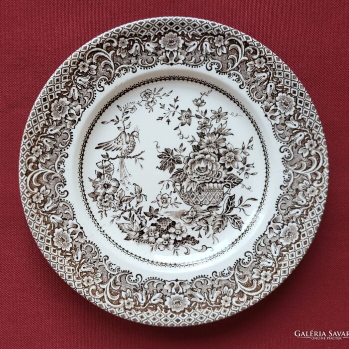 Old English Ironstone Asiatic Pheasant 5x Dinner Plates 9 75