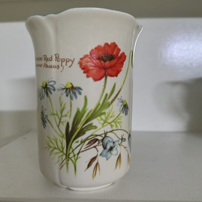 ROYAL WINTON THE COUNTRY DIARY COLLECTION _COMMON RED POPPY_ BEAKER 1977
