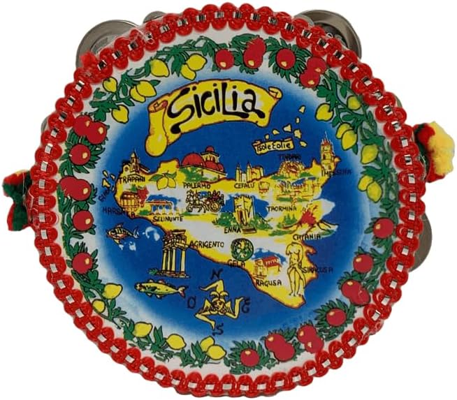 Sicilian Wooden Plate.