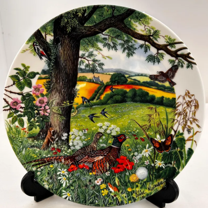 Vintage Hand Made Plate.